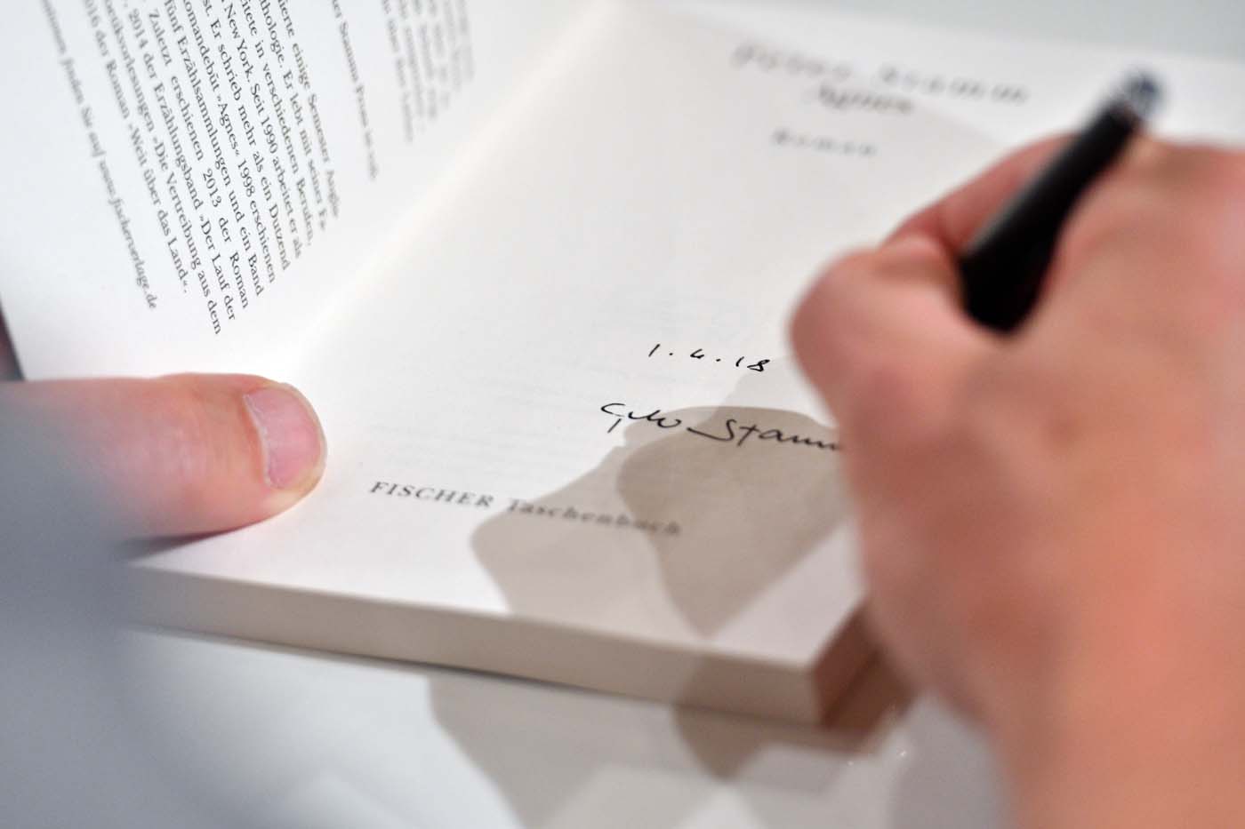 Peter Stamm am 1. Juni 2018 in Prüm