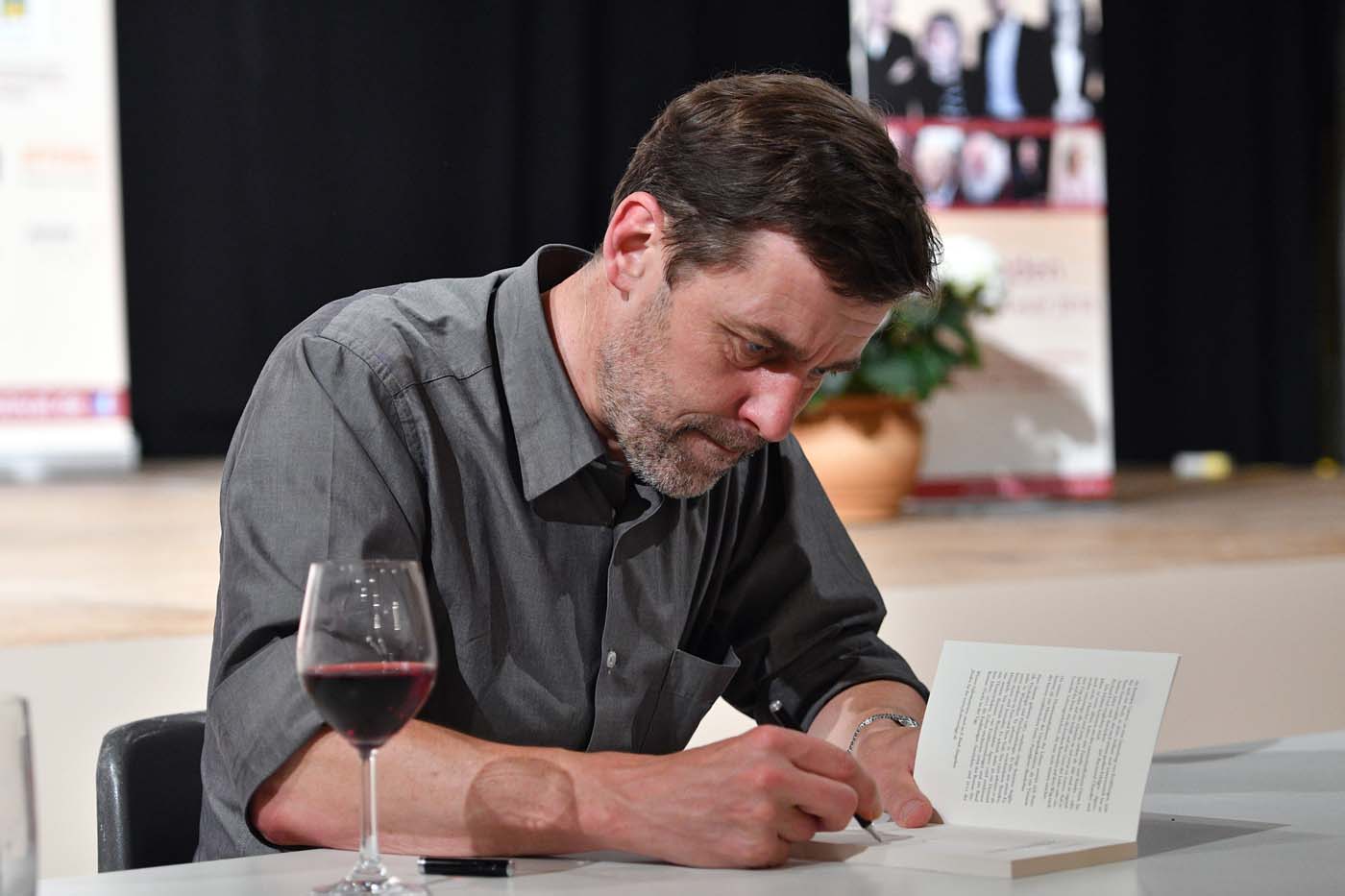 Peter Stamm am 1. Juni 2018 in Prüm