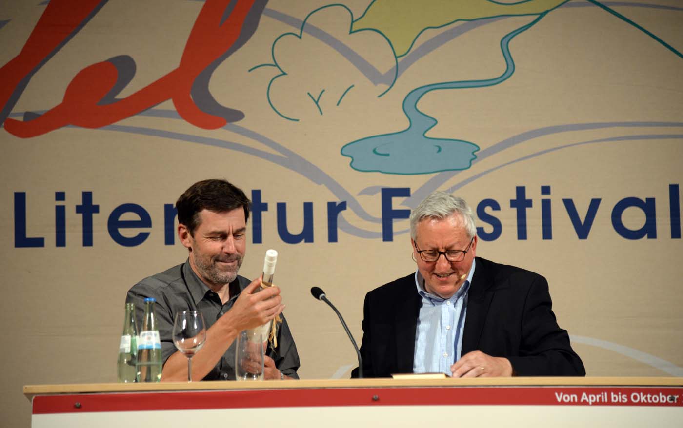 Peter Stamm am 1. Juni 2018 in Prüm