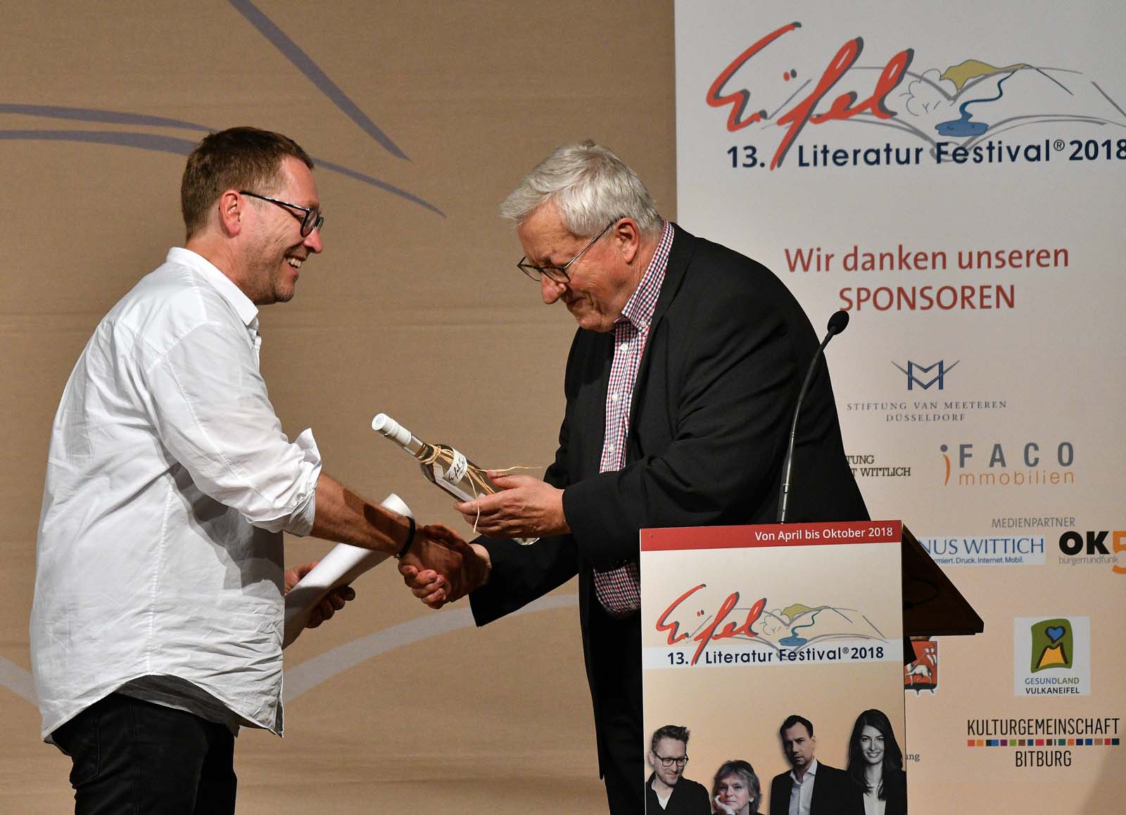 Jan Weiler am 8. Juni 2018 in Prüm