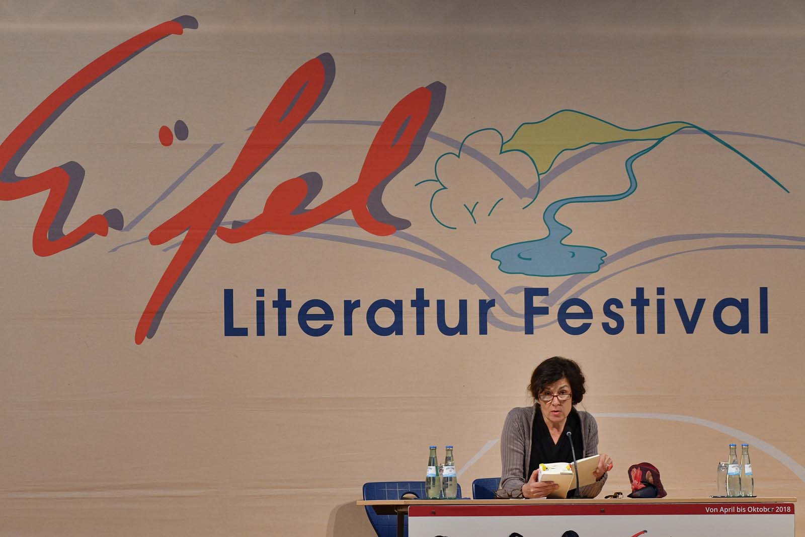 Zsuzsa Bánk am 12. Juni 2018 in Wittlich