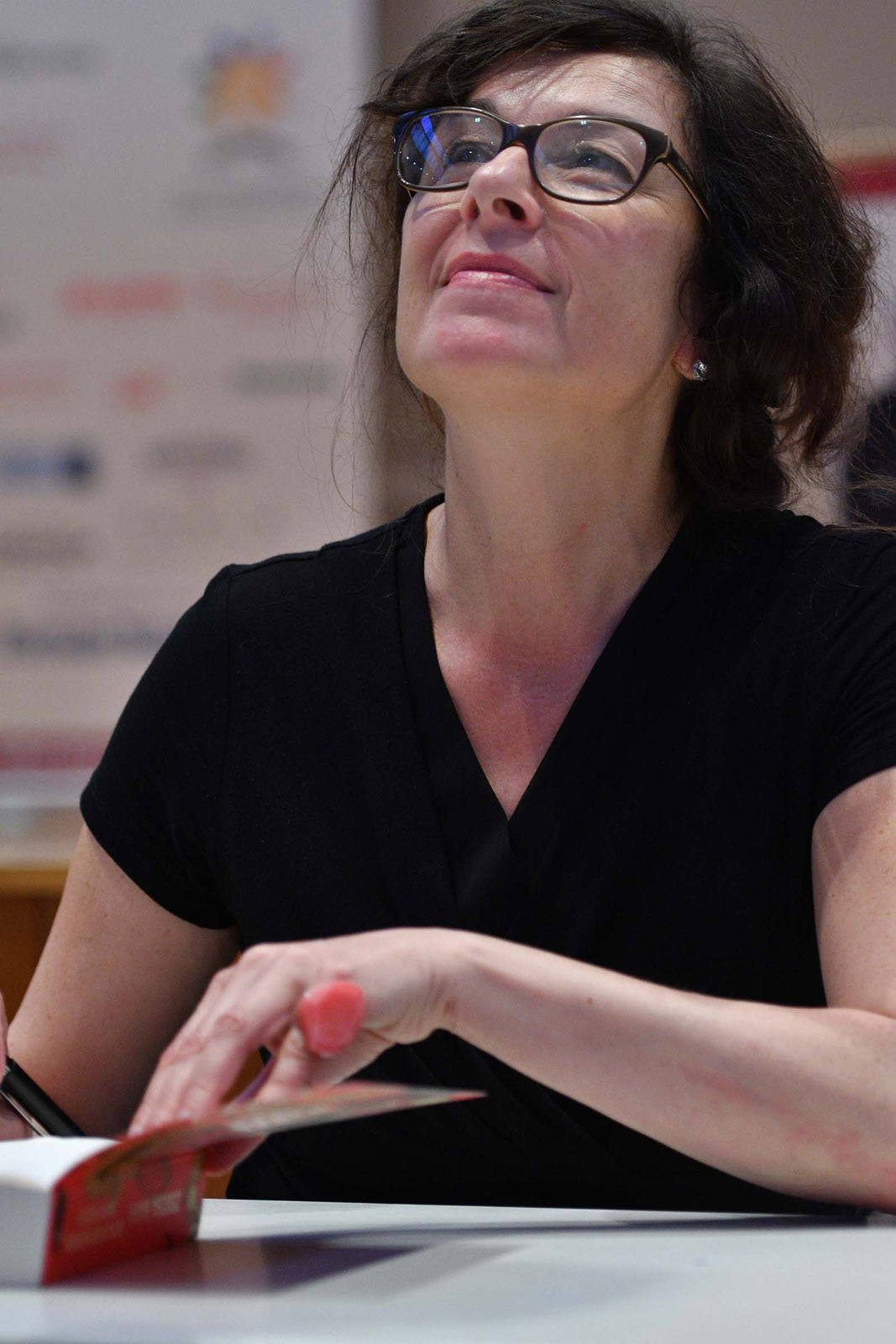 Zsuzsa Bánk am 12. Juni 2018 in Wittlich