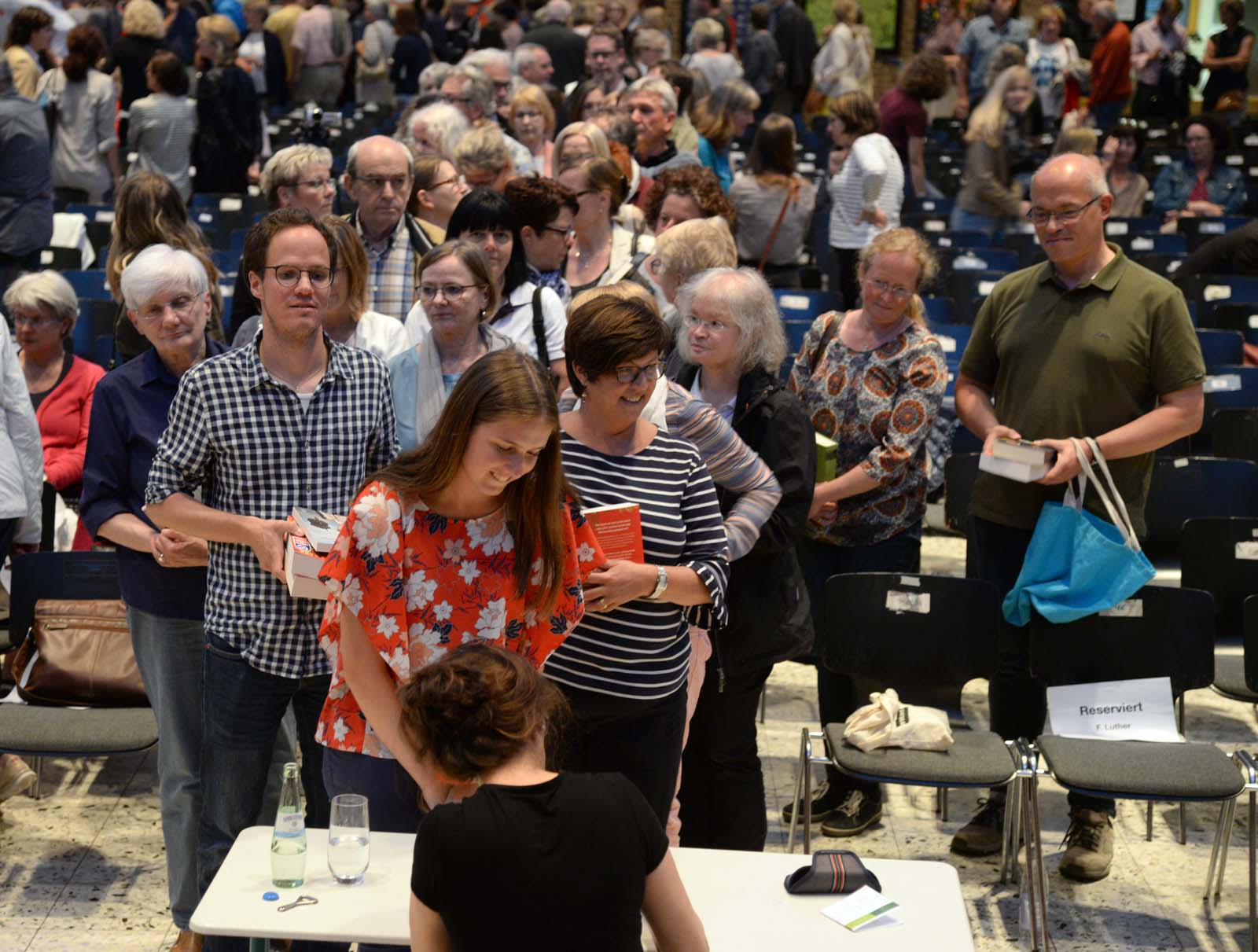 Zsuzsa Bánk am 12. Juni 2018 in Wittlich