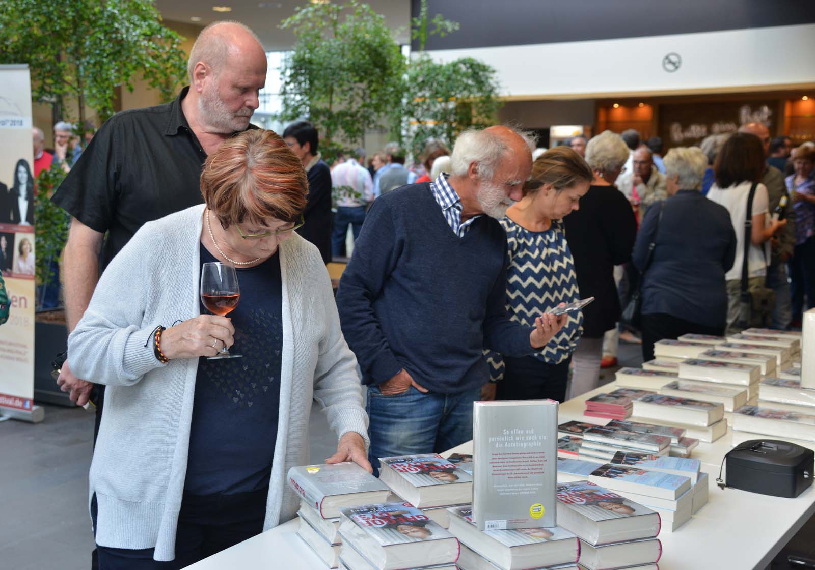 Gregor Gysi am 22. Juni 2018 in Bitburg