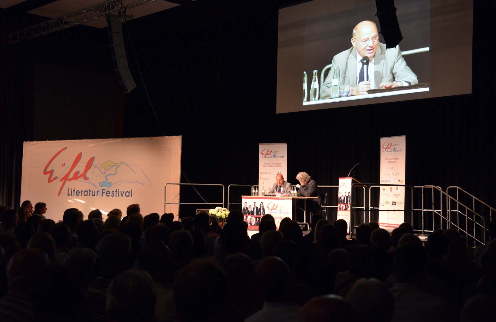 Gregor Gysi am 22. Juni 2018 in Bitburg
