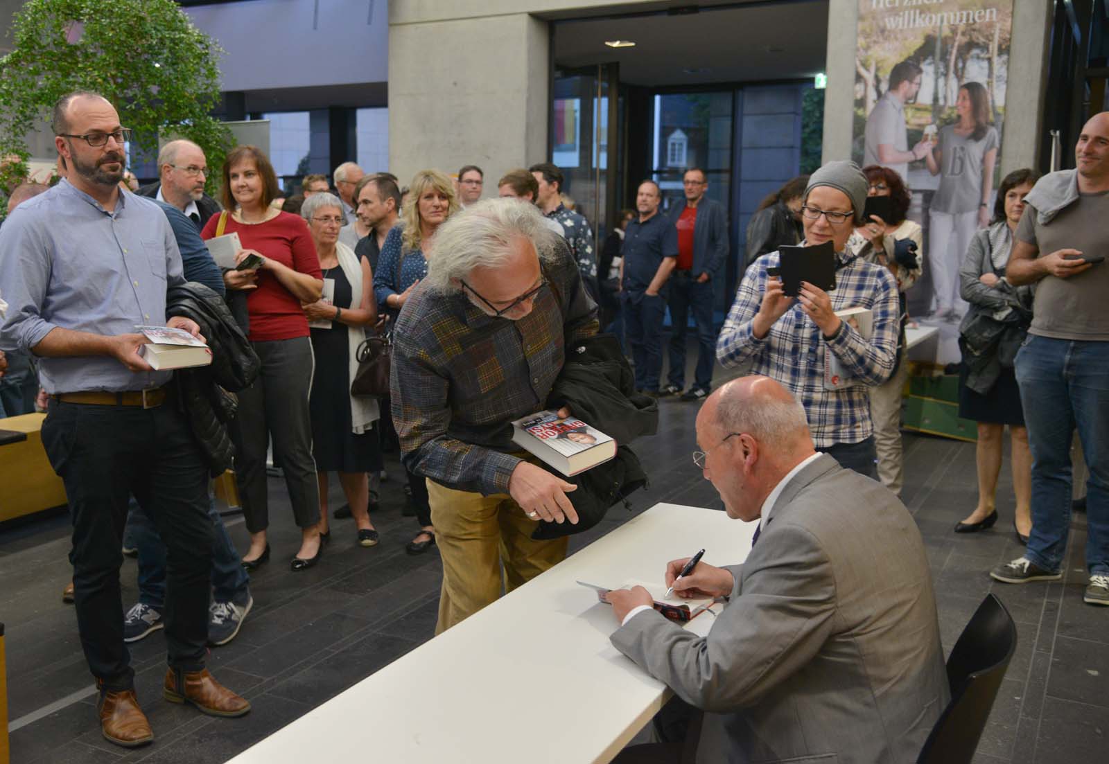 Gregor Gysi am 22. Juni 2018 in Bitburg