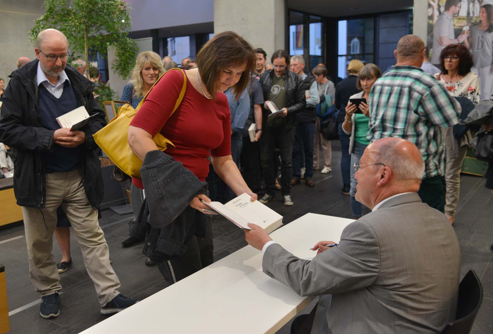 Gregor Gysi am 22. Juni 2018 in Bitburg