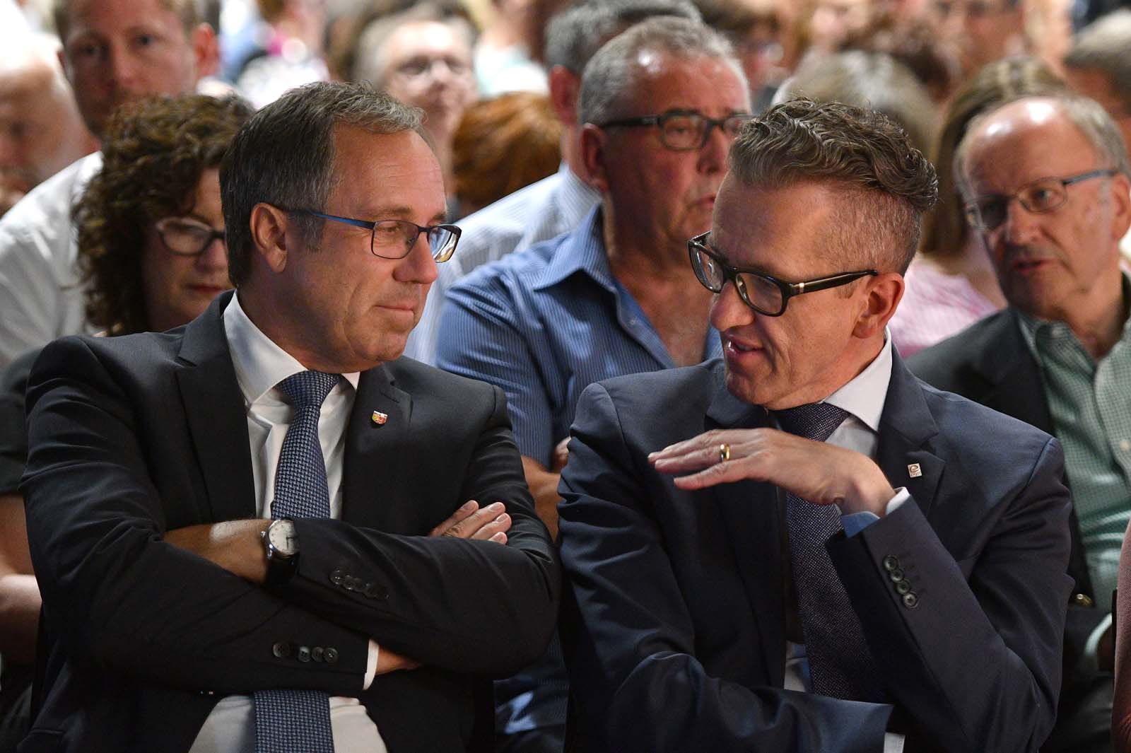 Gregor Gysi am 22. Juni 2018 in Bitburg