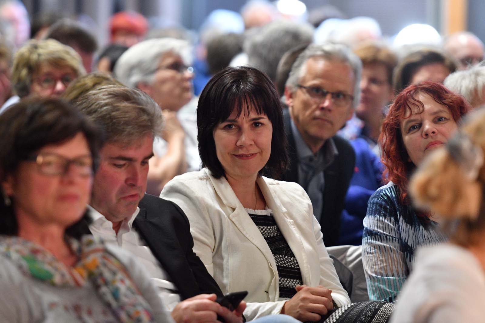 Gregor Gysi am 22. Juni 2018 in Bitburg