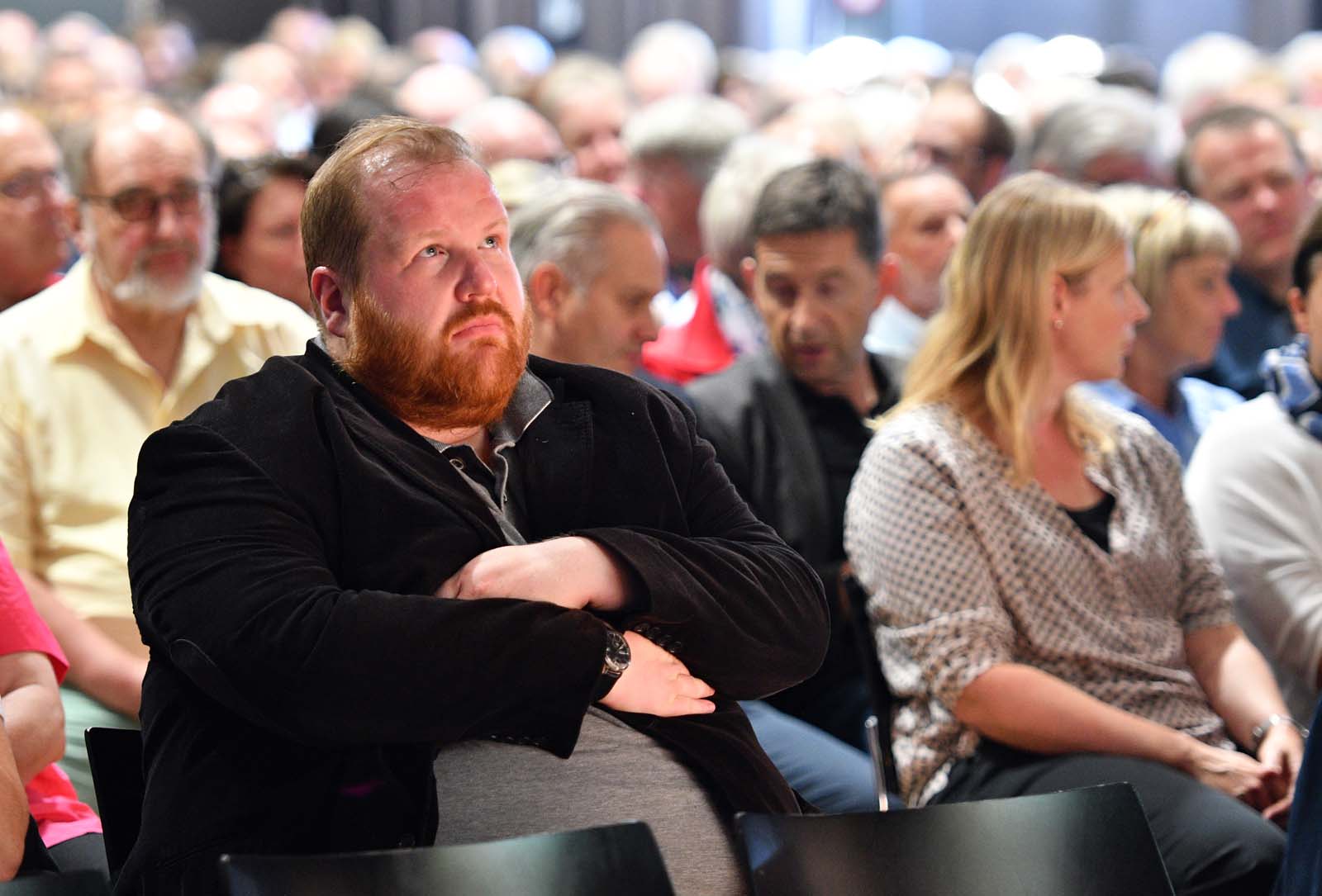 Gregor Gysi am 22. Juni 2018 in Bitburg