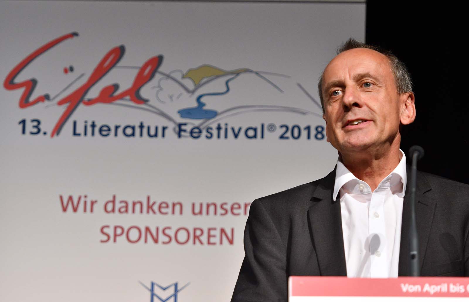 Gregor Gysi am 22. Juni 2018 in Bitburg