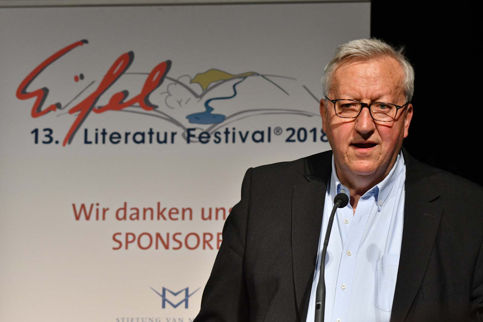 Gregor Gysi am 22. Juni 2018 in Bitburg