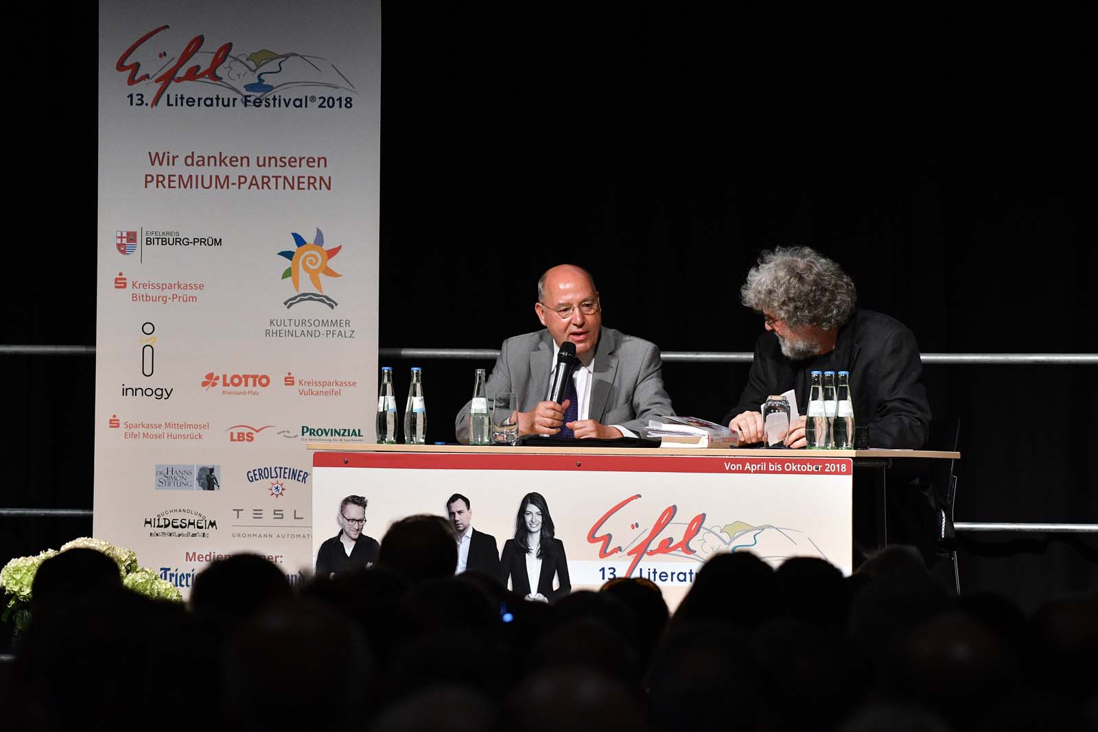 Gregor Gysi am 22. Juni 2018 in Bitburg