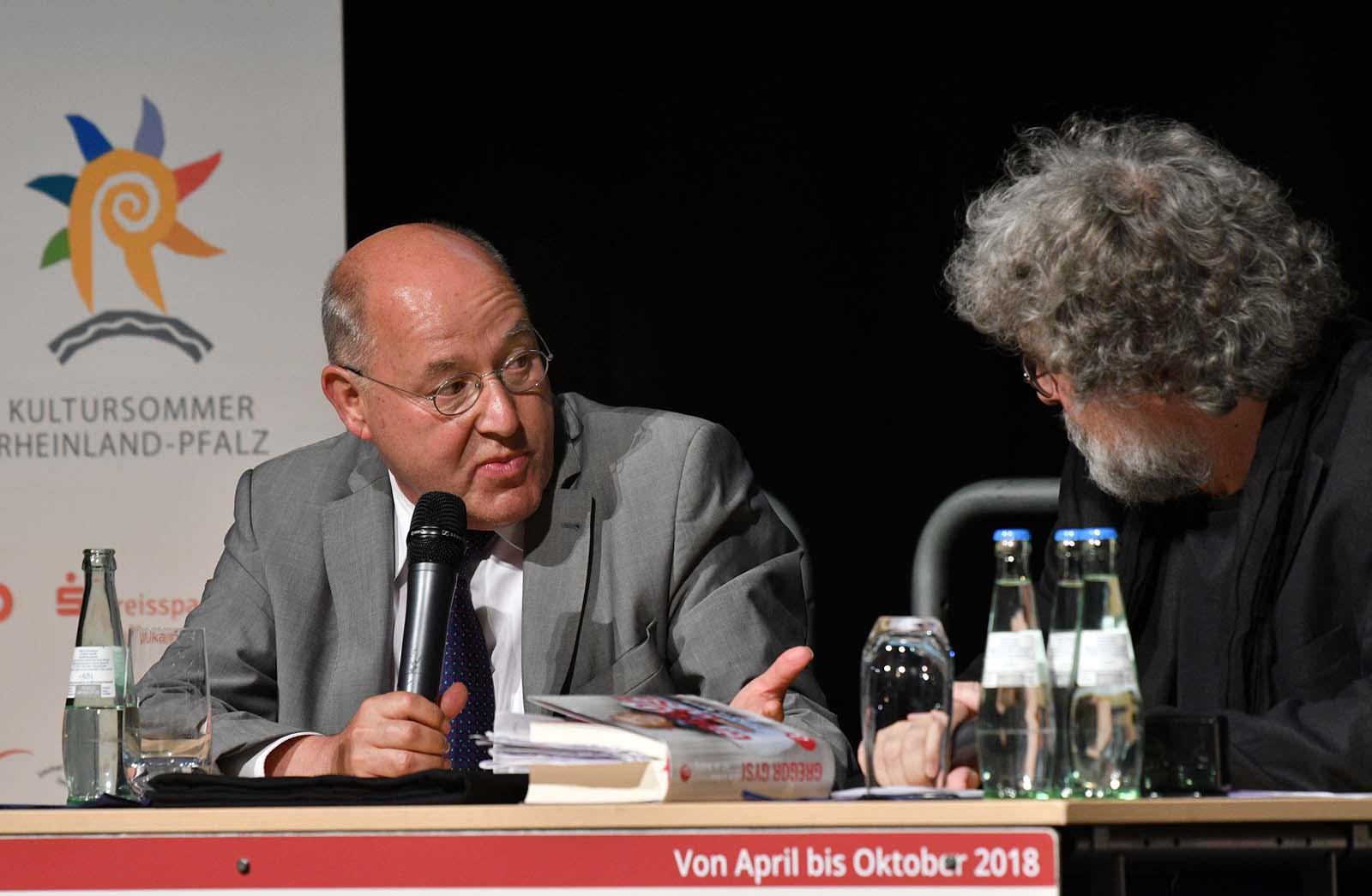 Gregor Gysi am 22. Juni 2018 in Bitburg