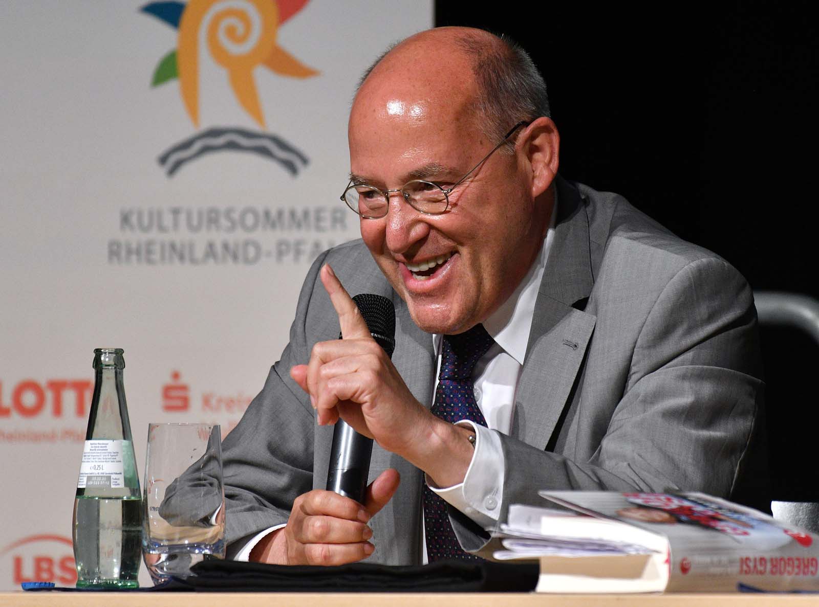 Gregor Gysi am 22. Juni 2018 in Bitburg