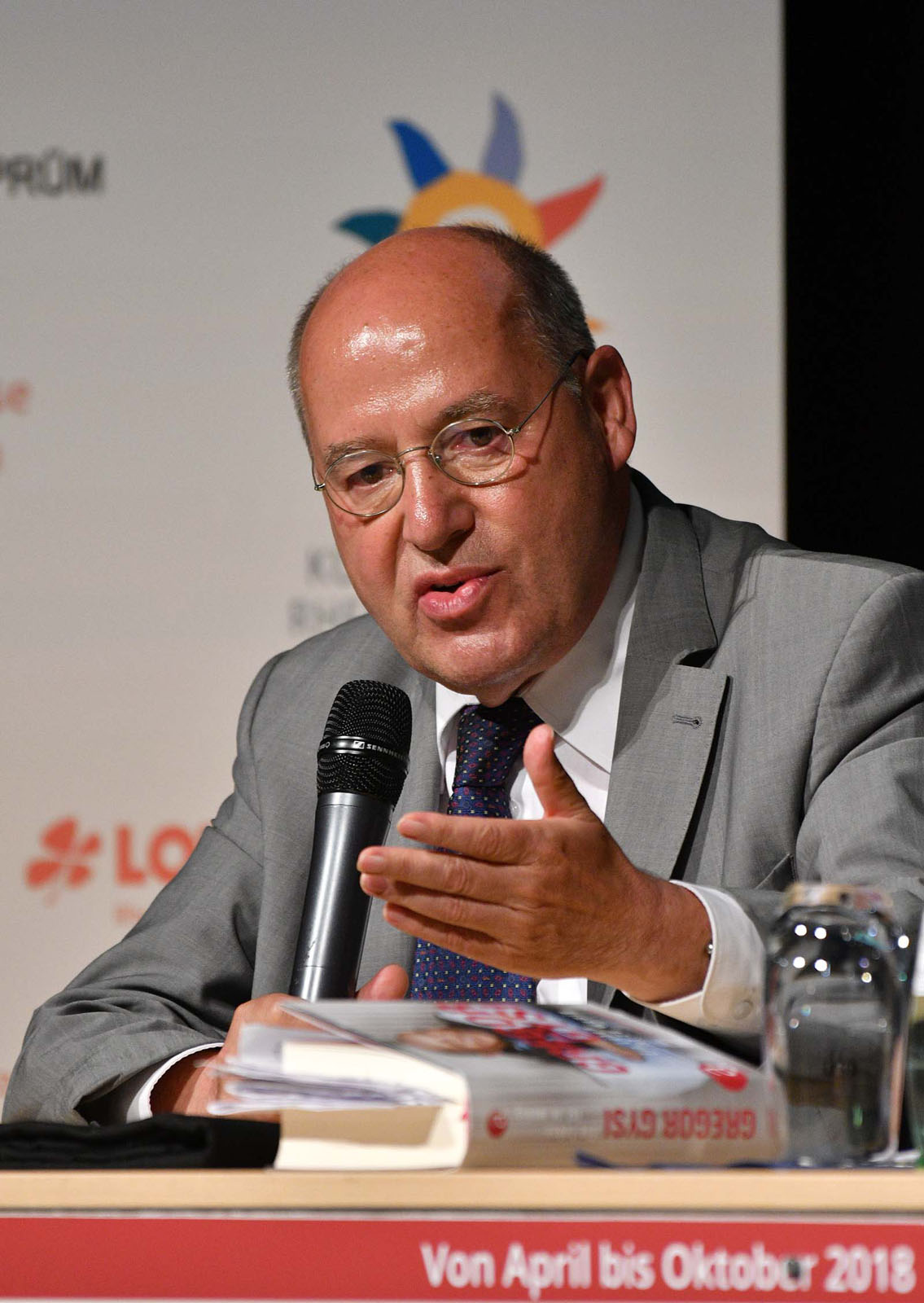 Gregor Gysi am 22. Juni 2018 in Bitburg