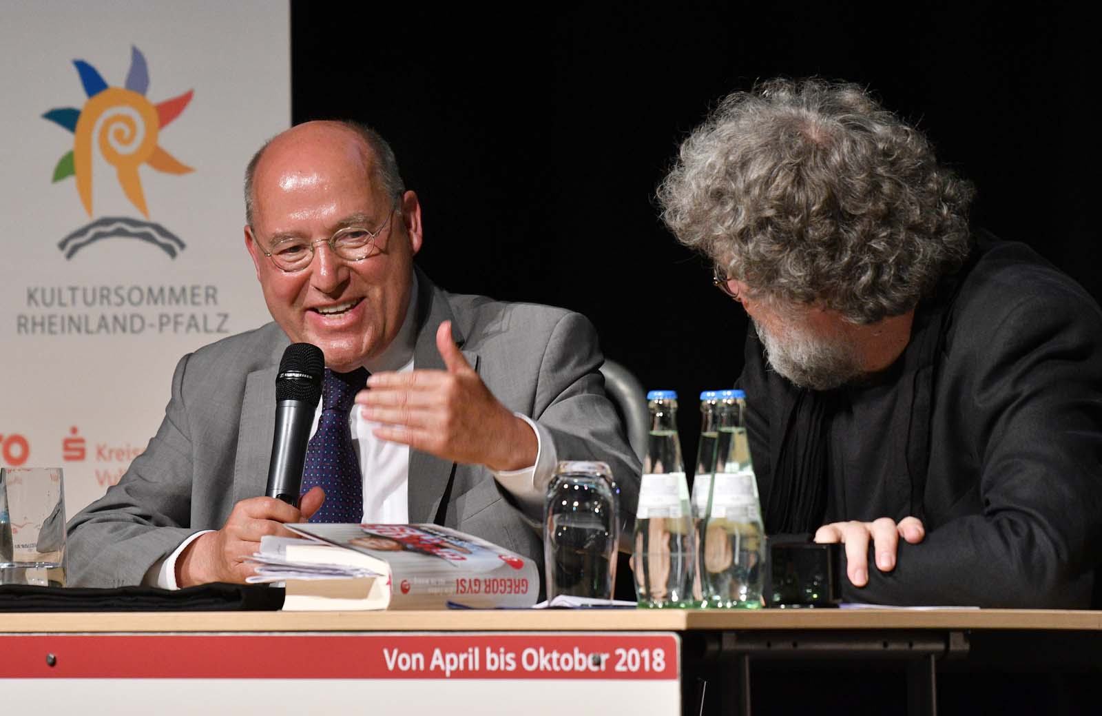 Gregor Gysi am 22. Juni 2018 in Bitburg