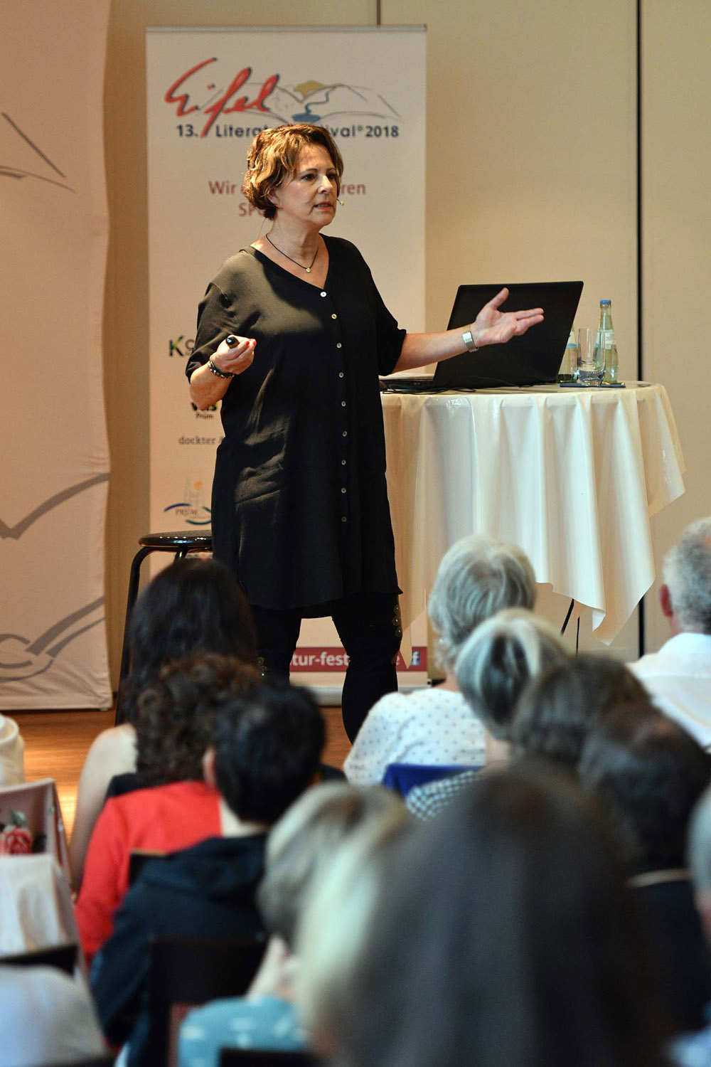 Stefanie Stahl am 10. August 2018 in Bitburg