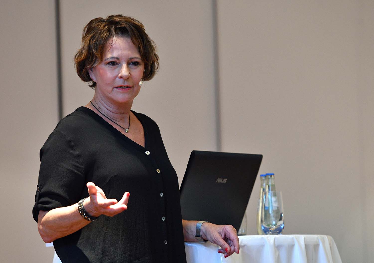 Stefanie Stahl am 10. August 2018 in Bitburg