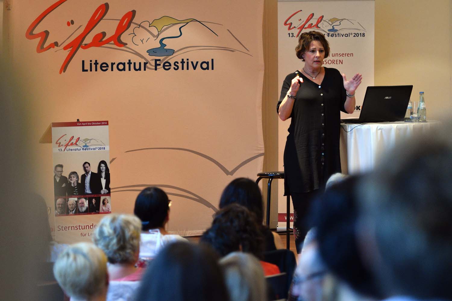 Stefanie Stahl am 10. August 2018 in Bitburg