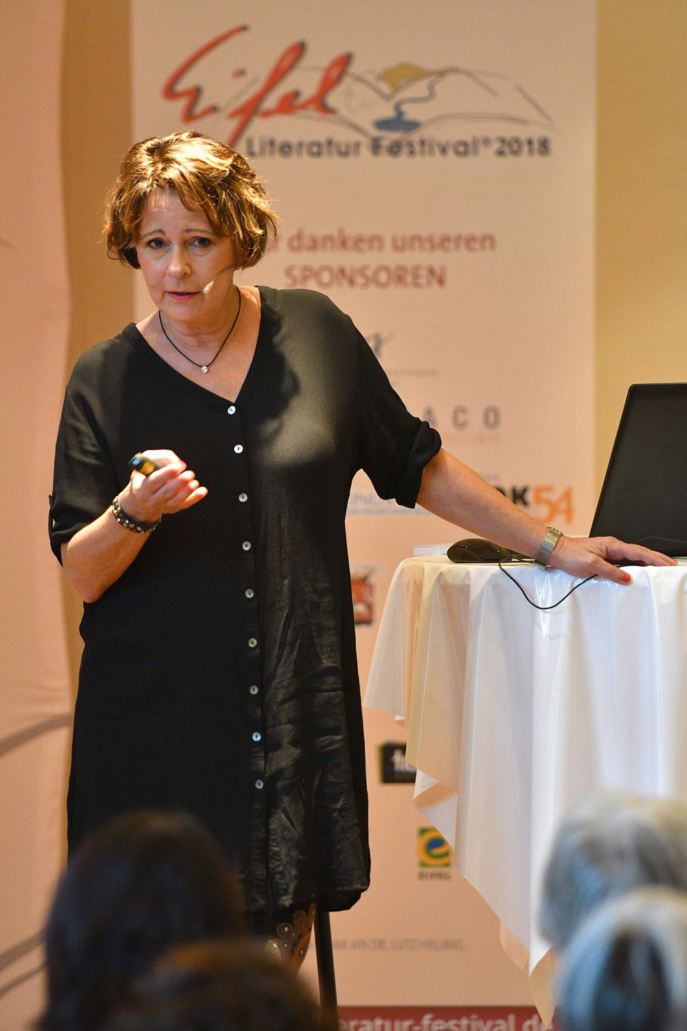 Stefanie Stahl am 10. August 2018 in Bitburg