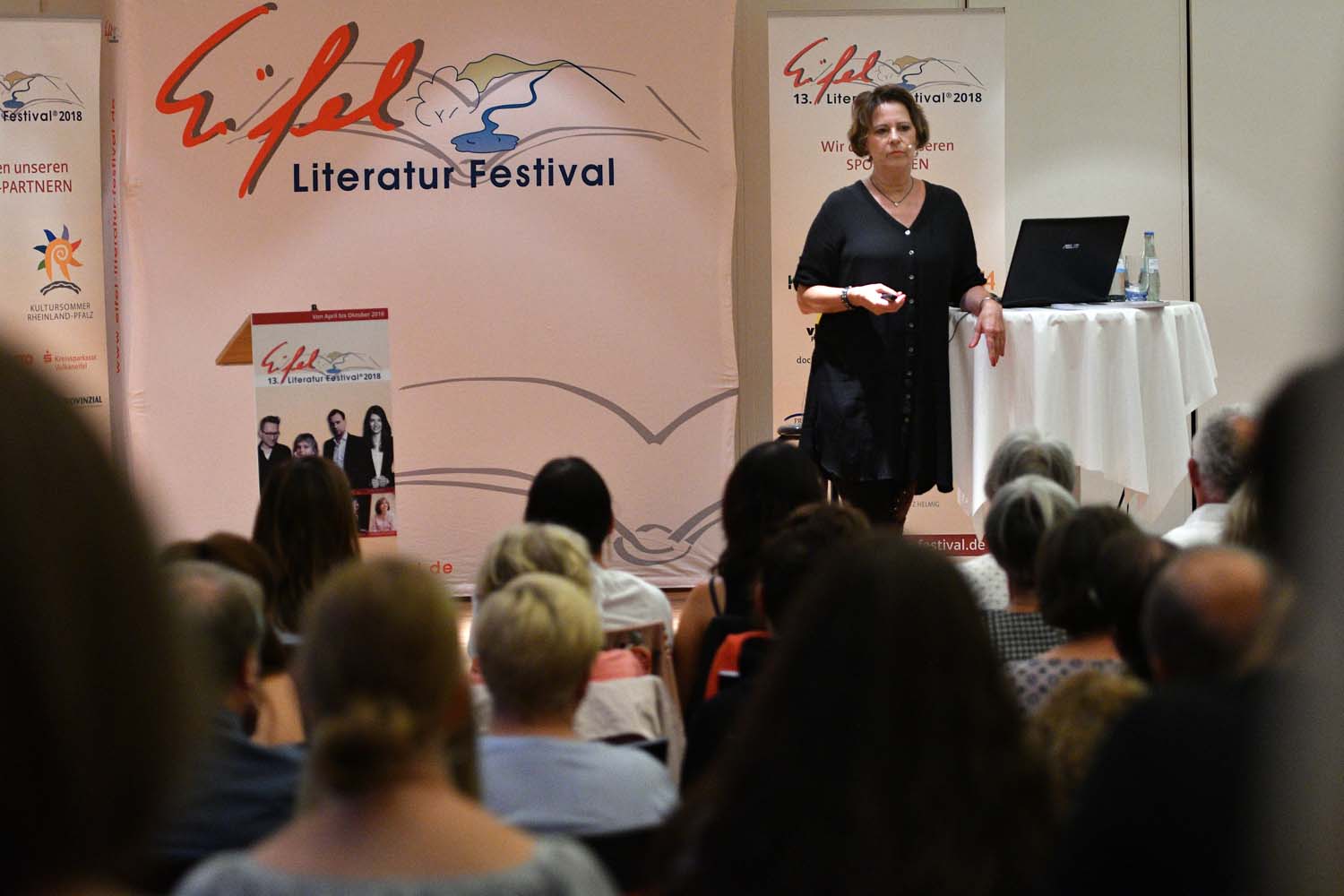 Stefanie Stahl am 10. August 2018 in Bitburg