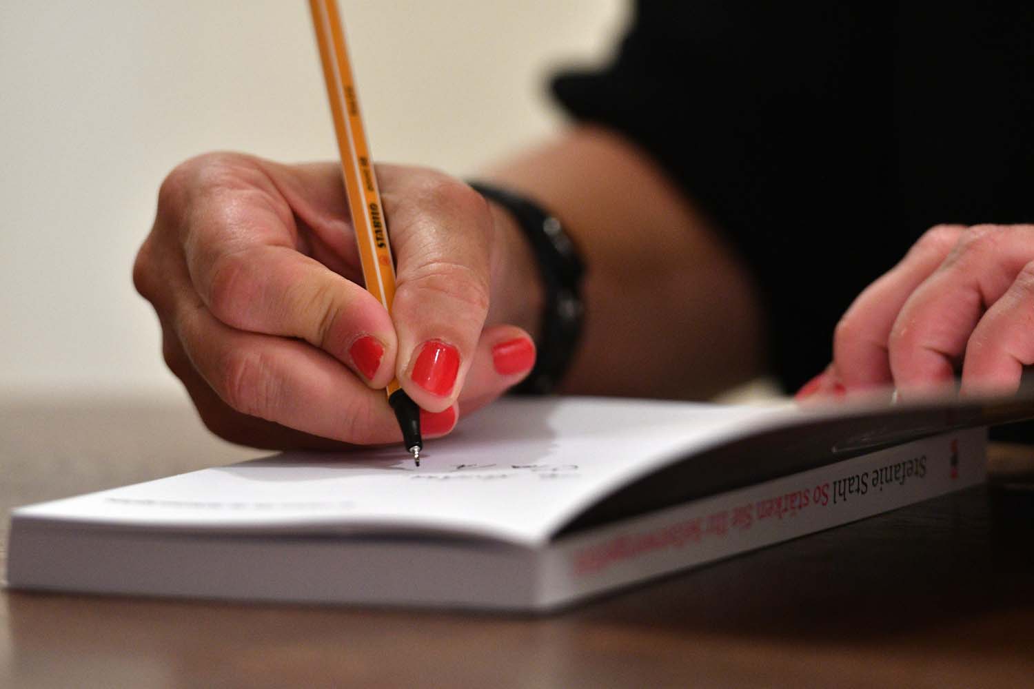 Stefanie Stahl am 10. August 2018 in Bitburg