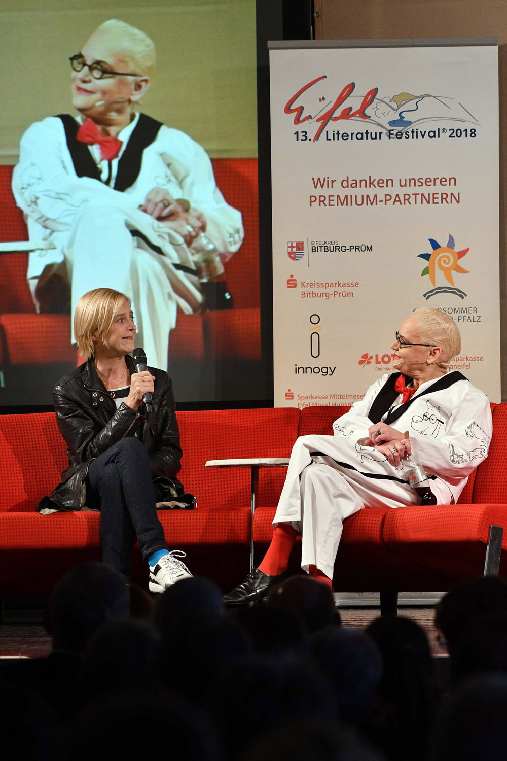 Cornelia Scheel & Hella von Sinnen am 17.08.2018 in Daun