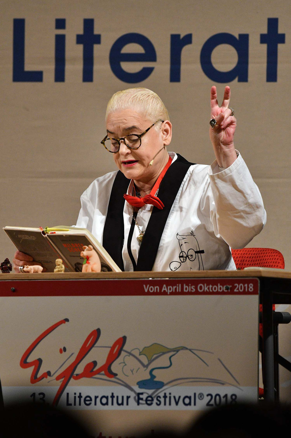 Cornelia Scheel & Hella von Sinnen am 17.08.2018 in Daun