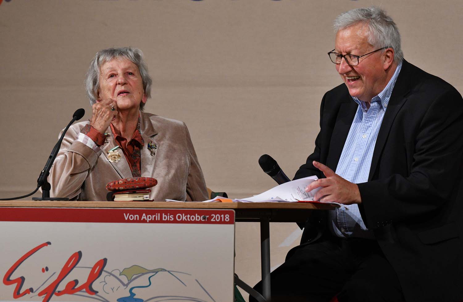 Ingrid Noll am 24. August 2018 in Prüm