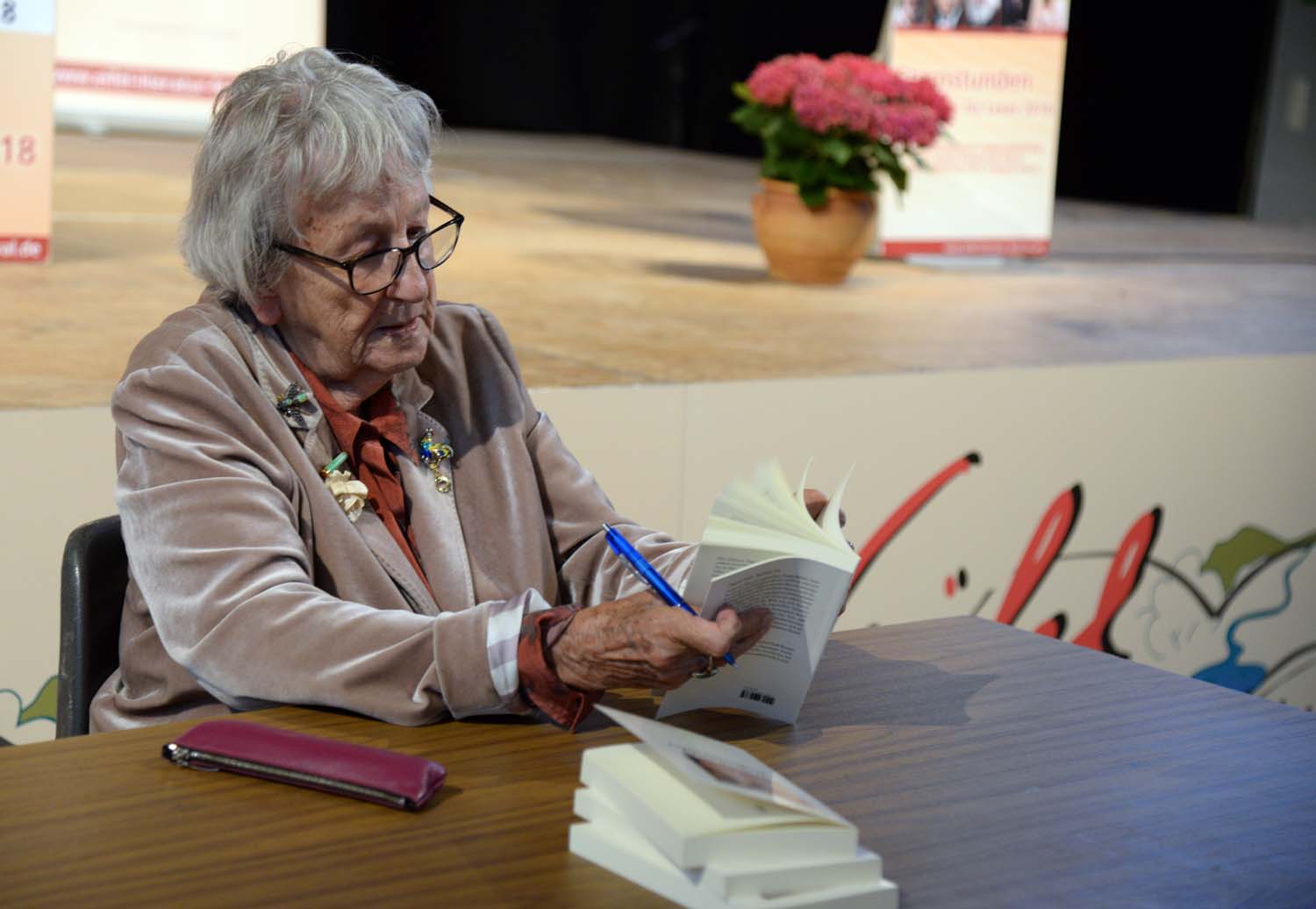 Ingrid Noll am 24. August 2018 in Prüm