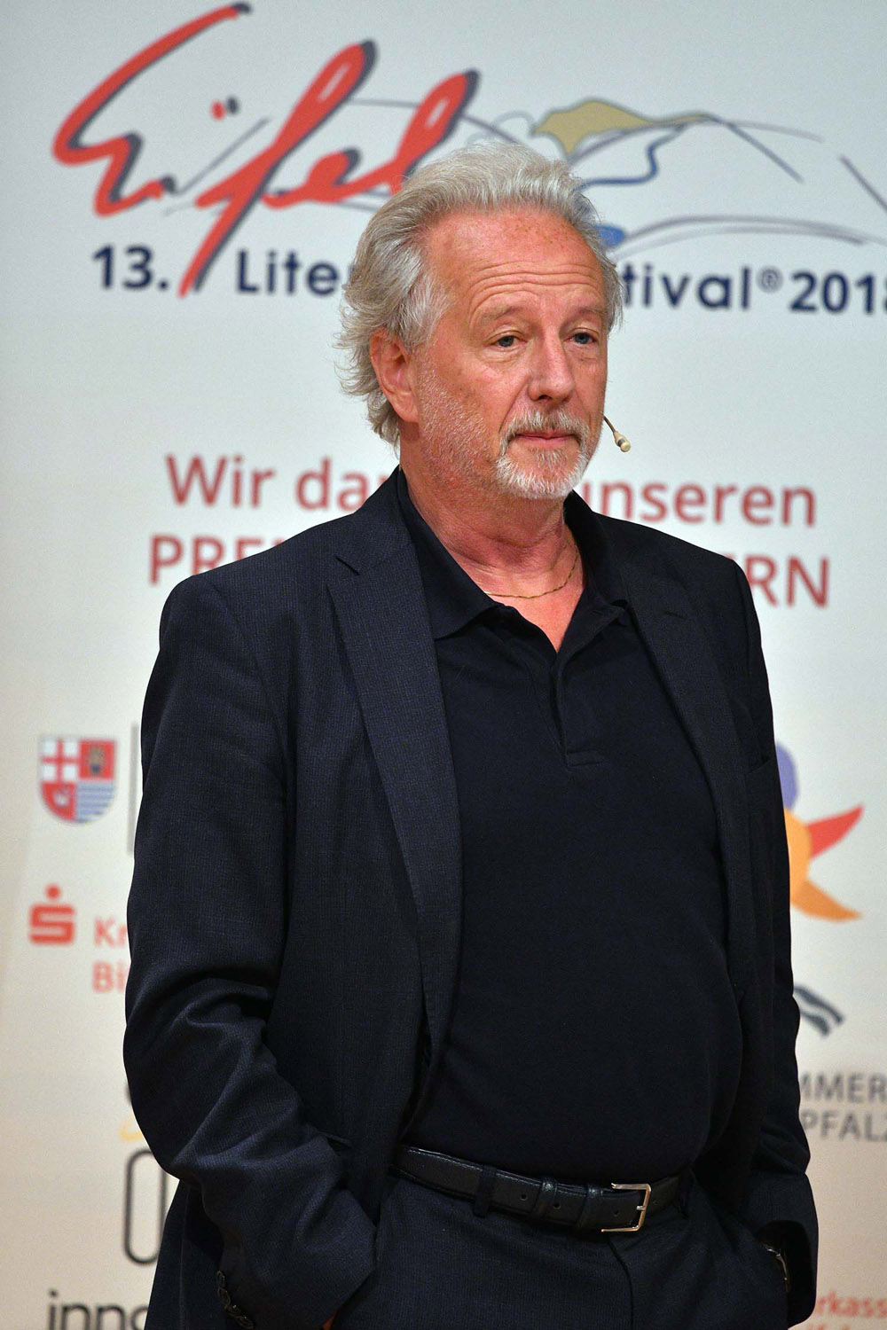 Stefan Hertmans am 31. August 2018 in Bitburg