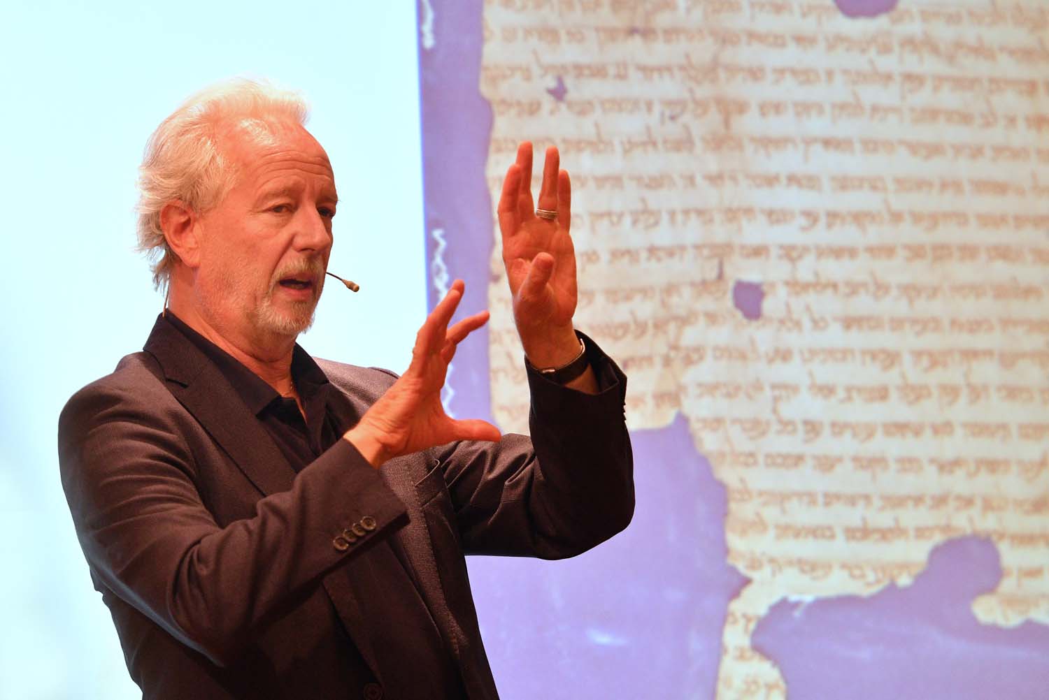 Stefan Hertmans am 31. August 2018 in Bitburg