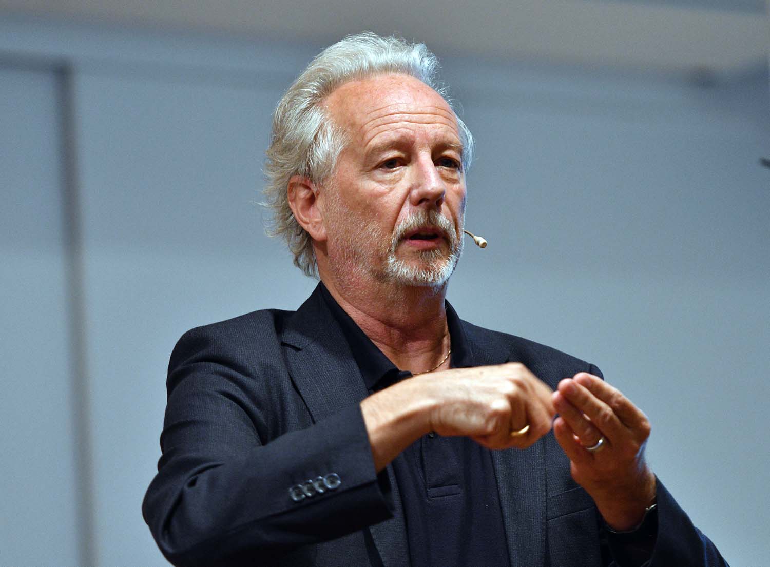 Stefan Hertmans am 31. August 2018 in Bitburg