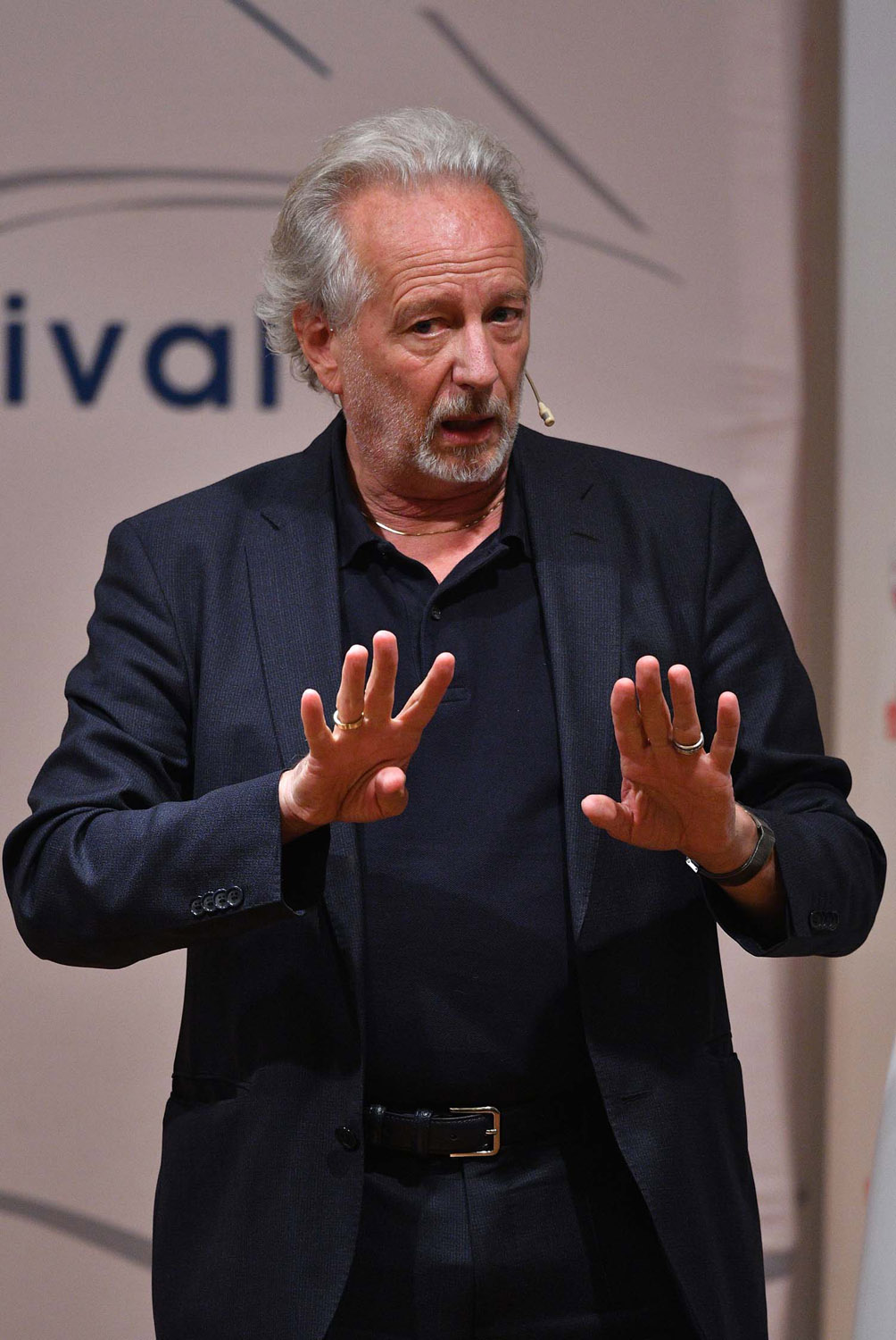 Stefan Hertmans am 31. August 2018 in Bitburg