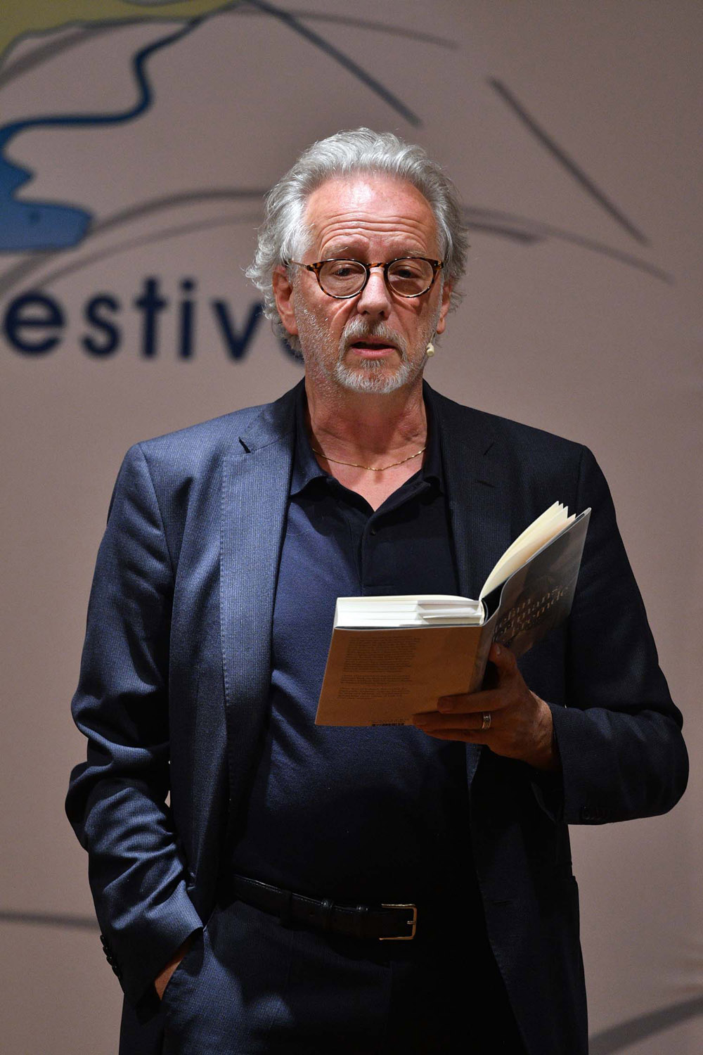 Stefan Hertmans am 31. August 2018 in Bitburg