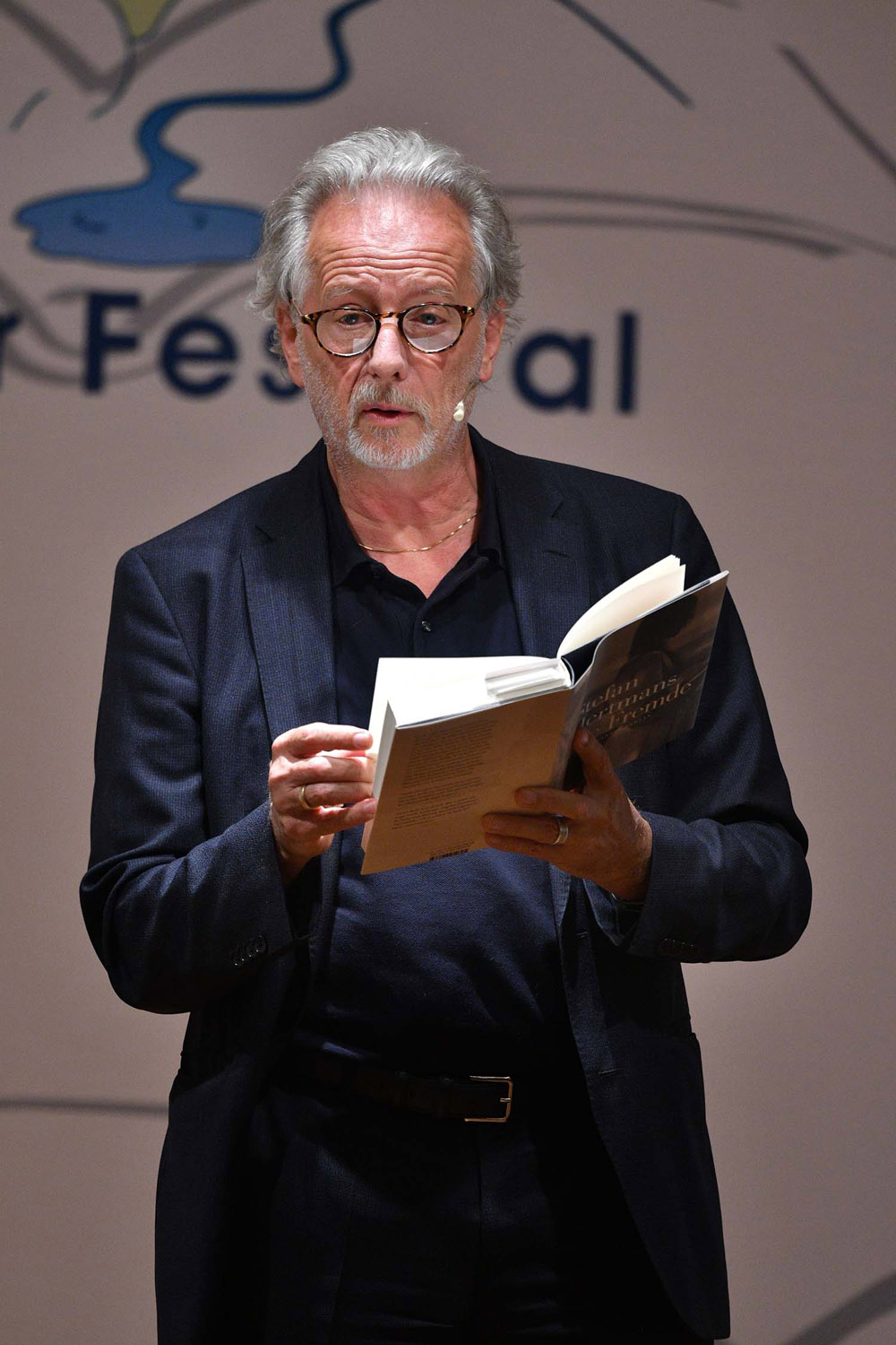 Stefan Hertmans am 31. August 2018 in Bitburg