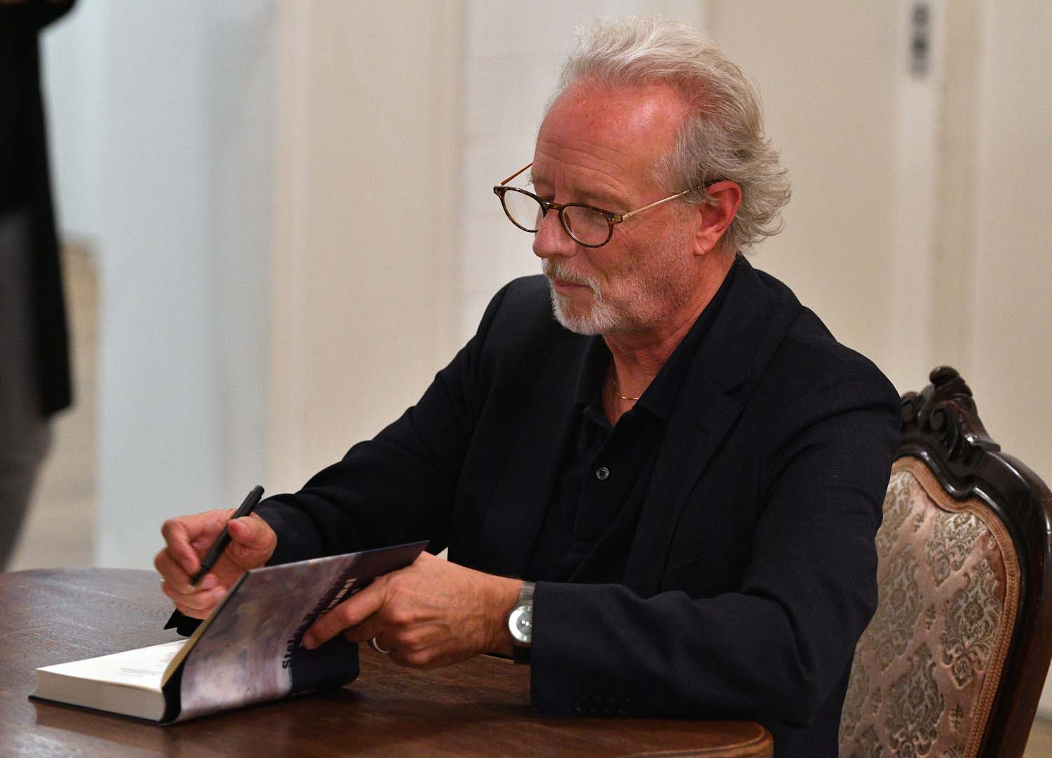 Stefan Hertmans am 31. August 2018 in Bitburg