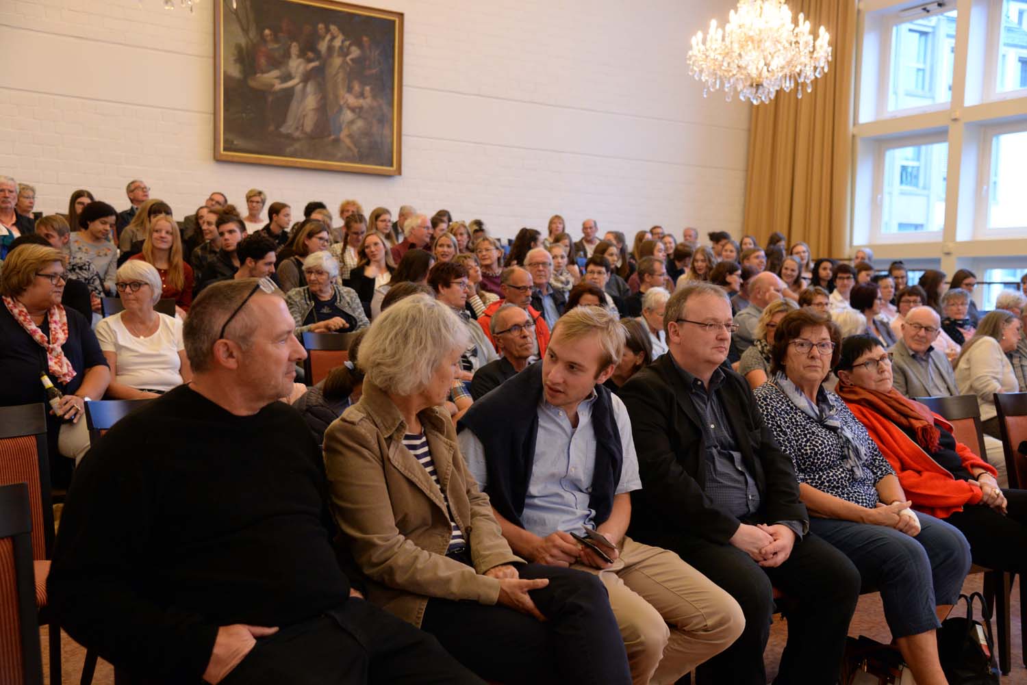 Stefan Hertmans am 31. August 2018 in Bitburg
