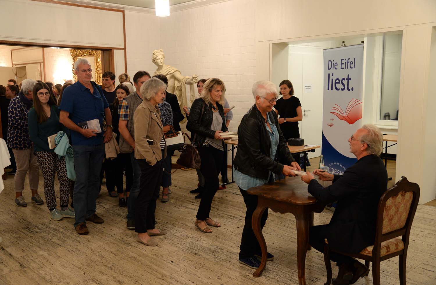 Stefan Hertmans am 31. August 2018 in Bitburg