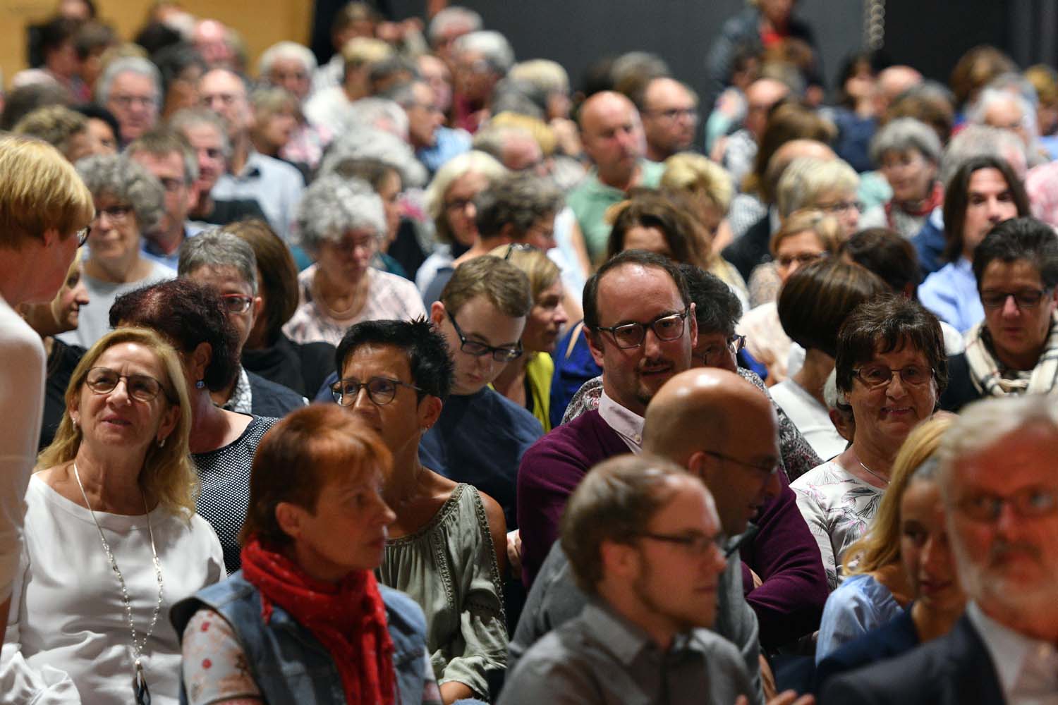 Pater Anselm Grün am 7. September 2018 in Bitburg