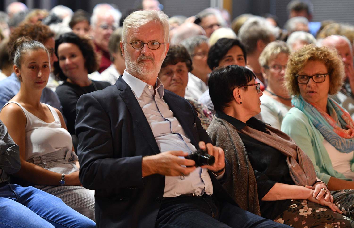 Pater Anselm Grün am 7. September 2018 in Bitburg