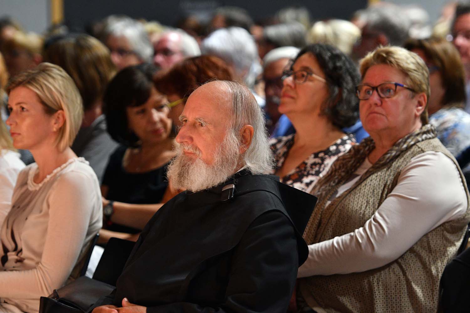 Pater Anselm Grün am 7. September 2018 in Bitburg