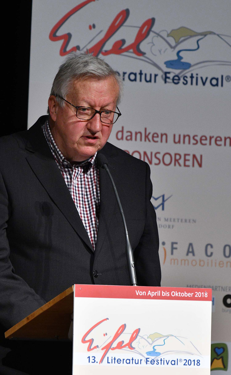 Pater Anselm Grün am 7. September 2018 in Bitburg