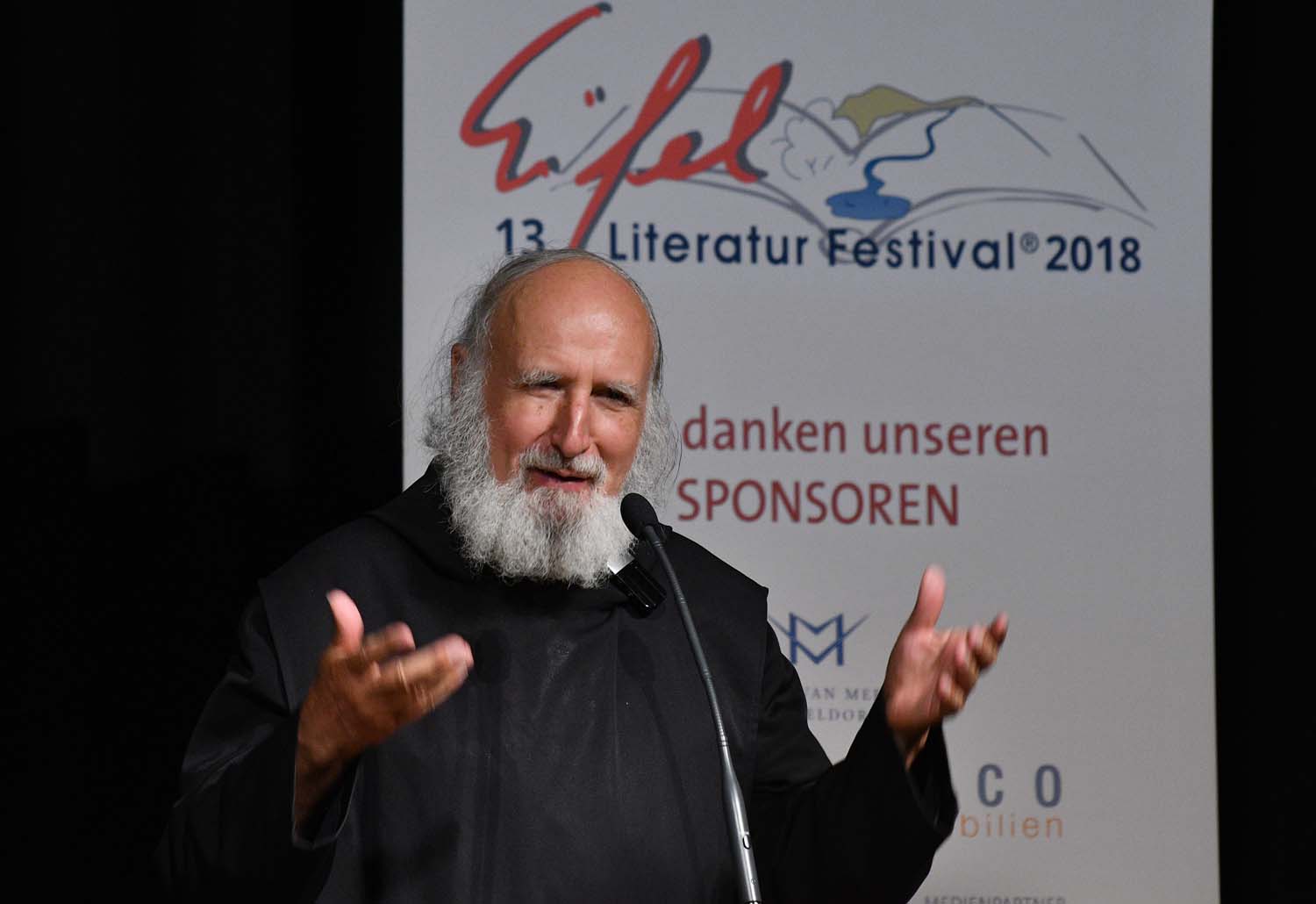 Pater Anselm Grün am 7. September 2018 in Bitburg