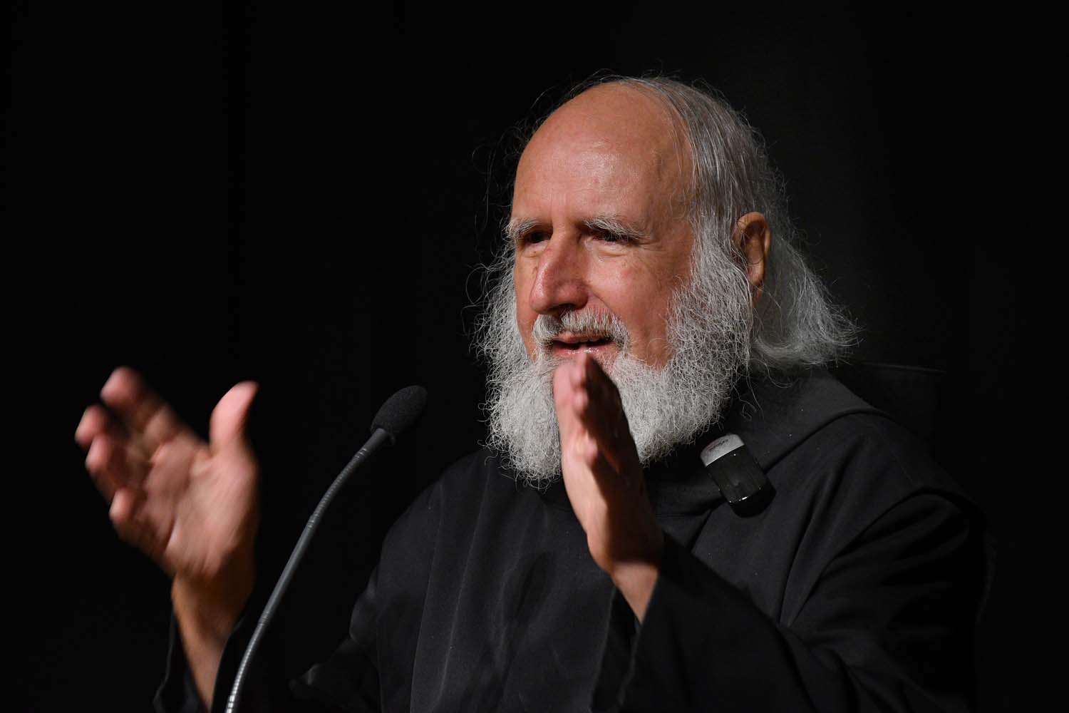 Pater Anselm Grün am 7. September 2018 in Bitburg