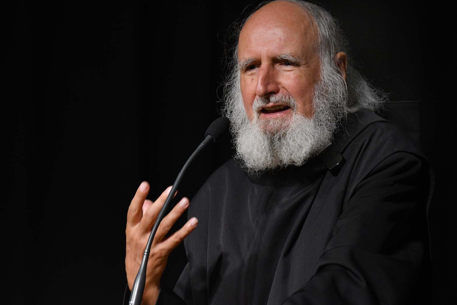 Pater Anselm Grün am 7. September 2018 in Bitburg