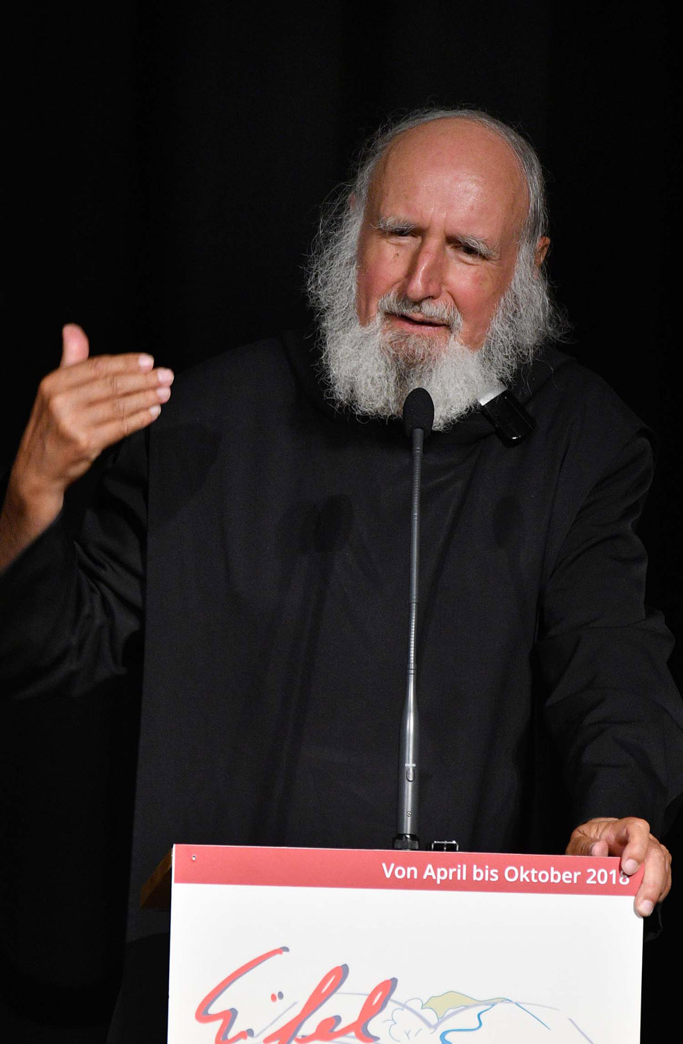 Pater Anselm Grün am 7. September 2018 in Bitburg