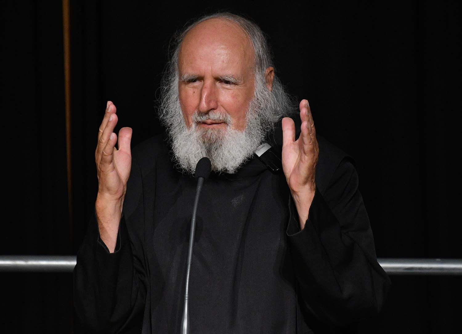 Pater Anselm Grün am 7. September 2018 in Bitburg