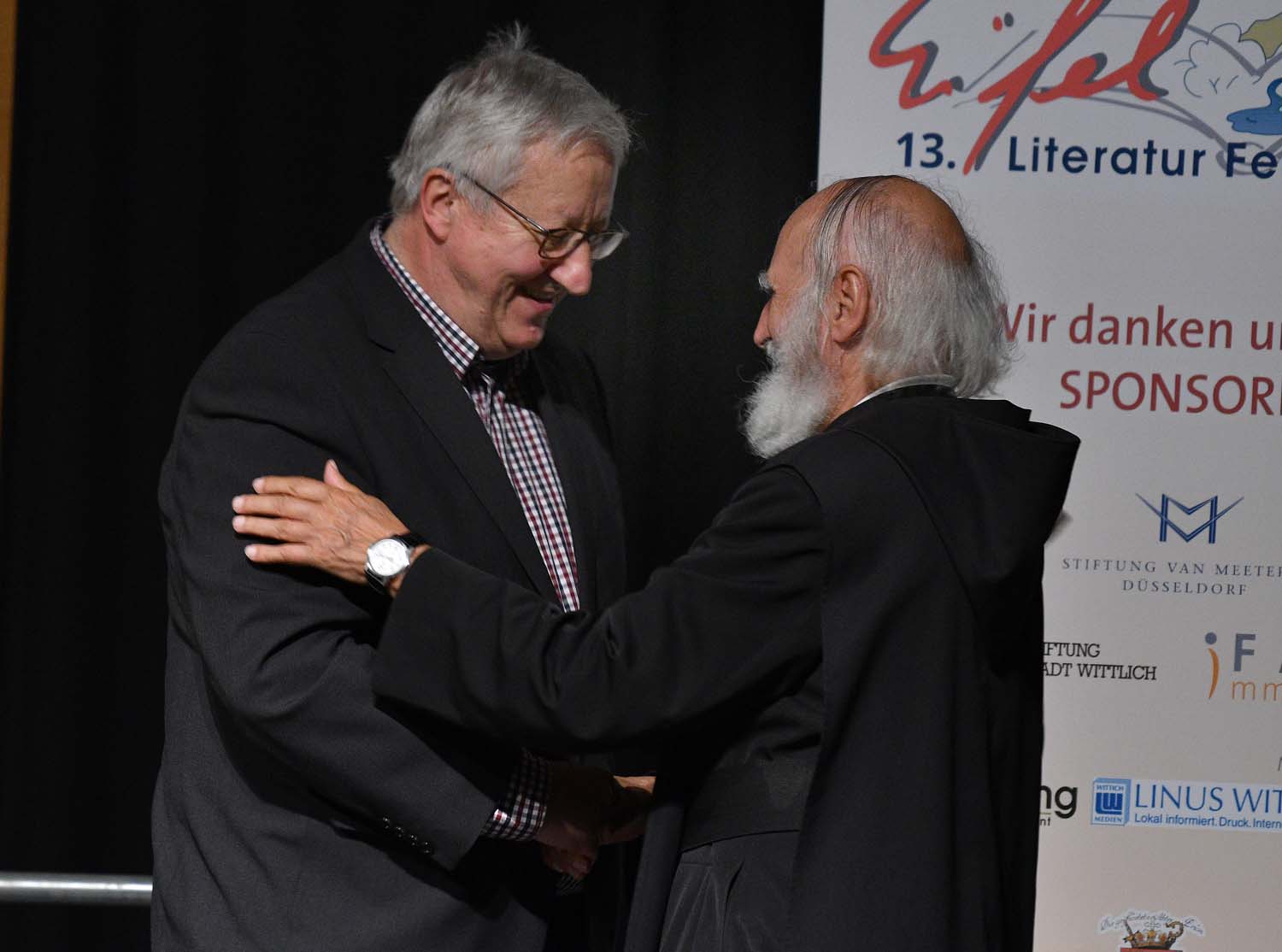 Pater Anselm Grün am 7. September 2018 in Bitburg